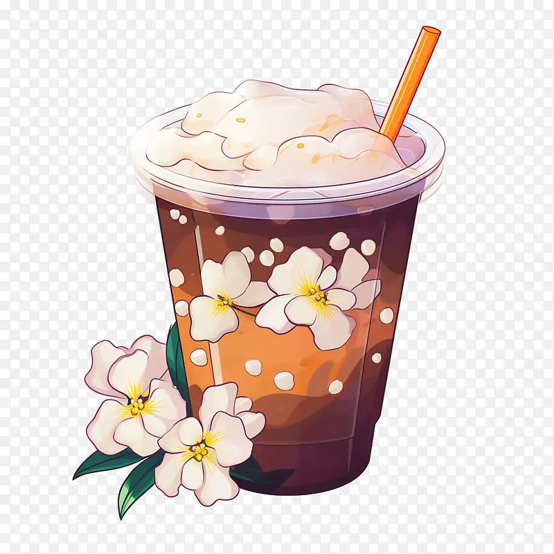 珍珠奶茶-冰咖啡