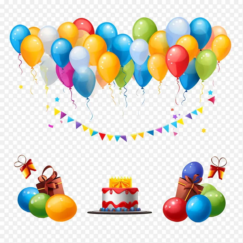 生日聚会框架-生日快乐