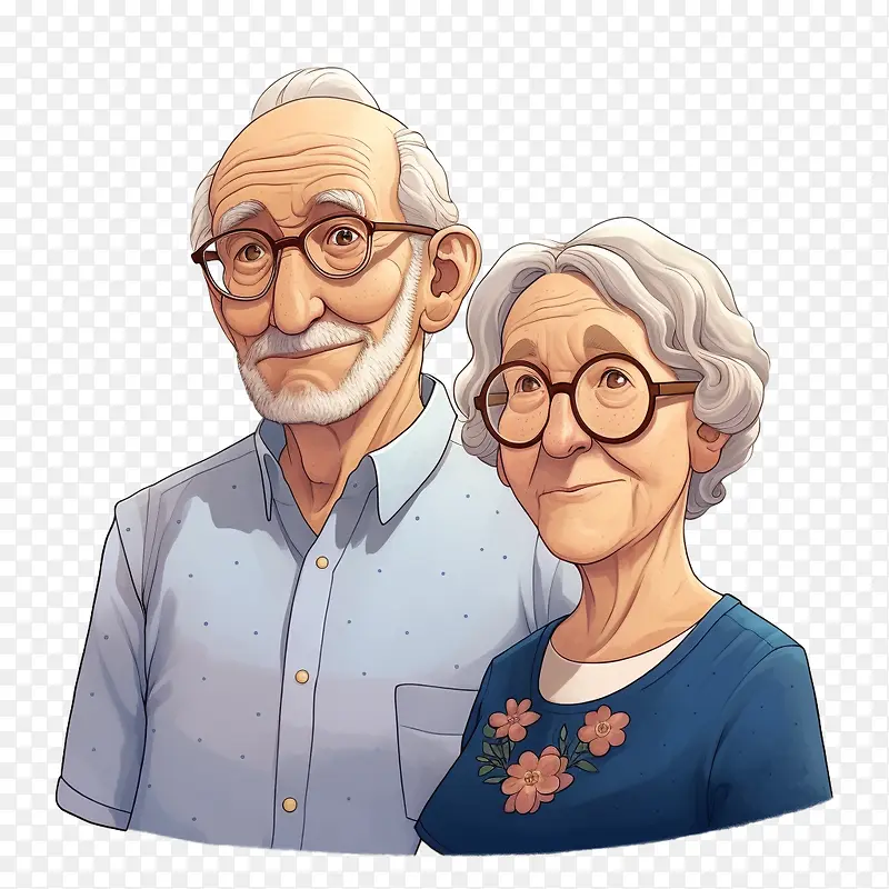 国际老年人日-国际老年人日老人微笑着,老年妇女快乐