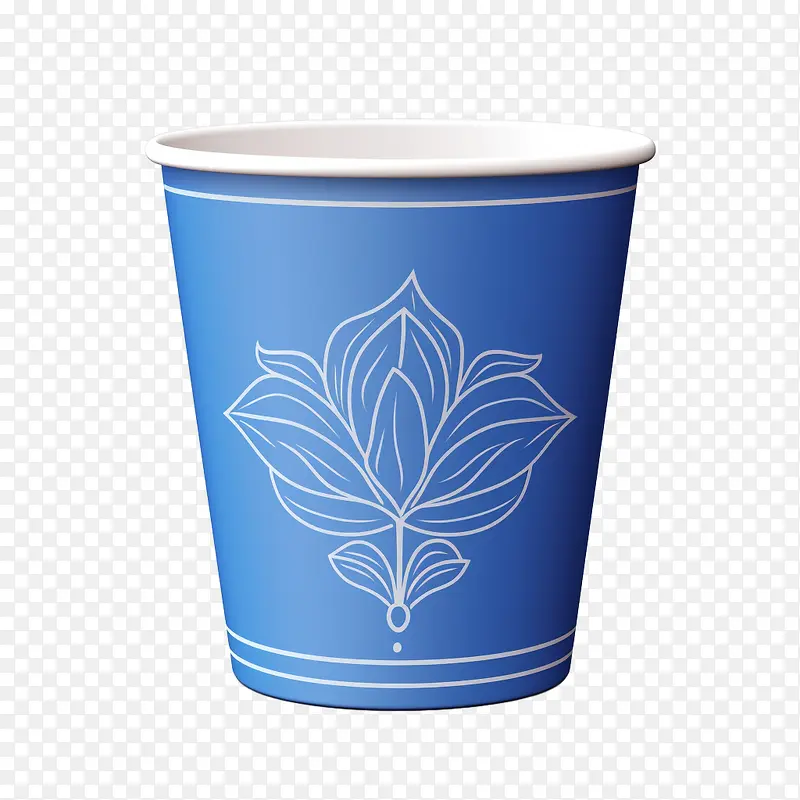 纸咖啡杯-手绘