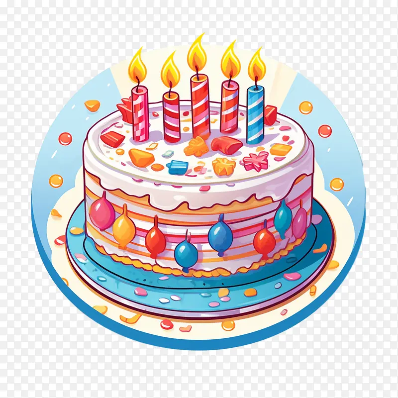 生日蛋糕-生日快乐蛋糕
