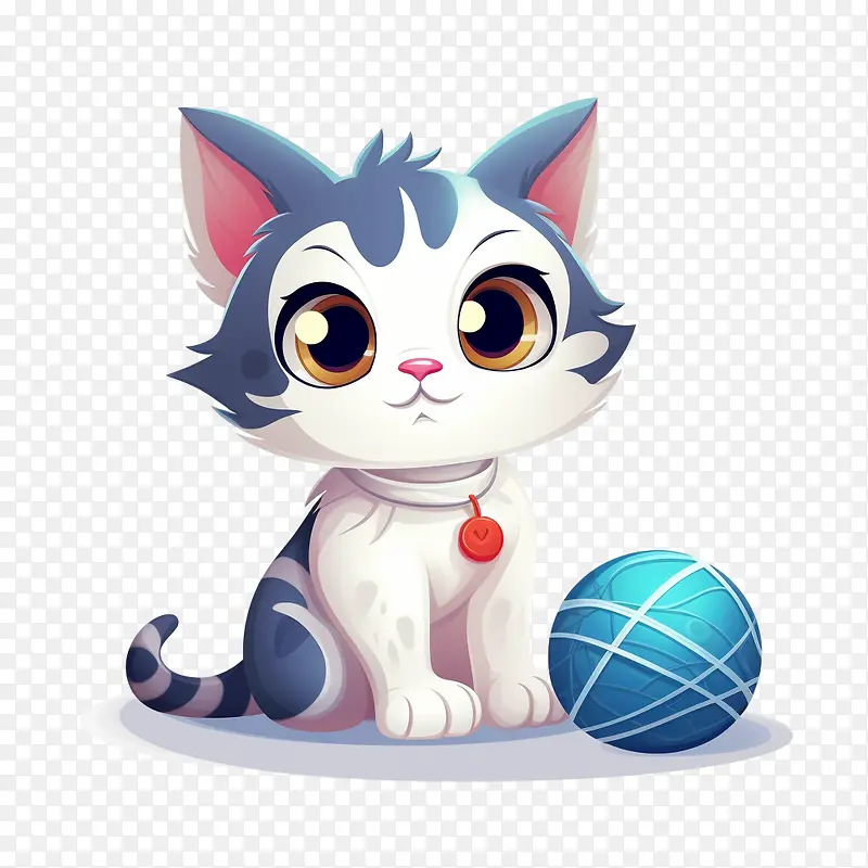 猫玩毛线球-猫玩毛线球小猫猫蓝球玩具