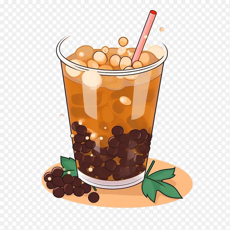 珍珠奶茶-冷饮