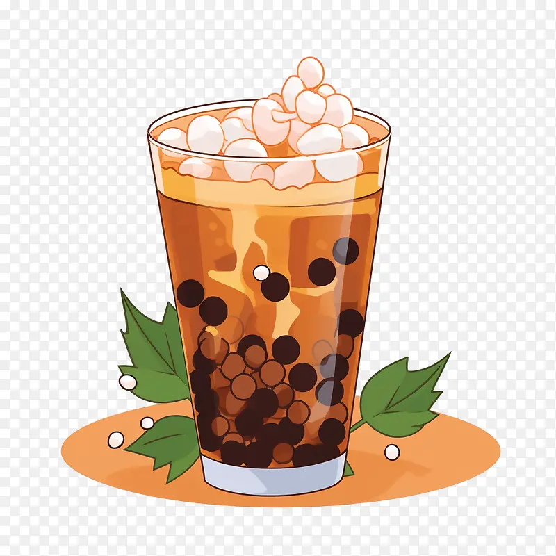 珍珠奶茶-冰淇淋