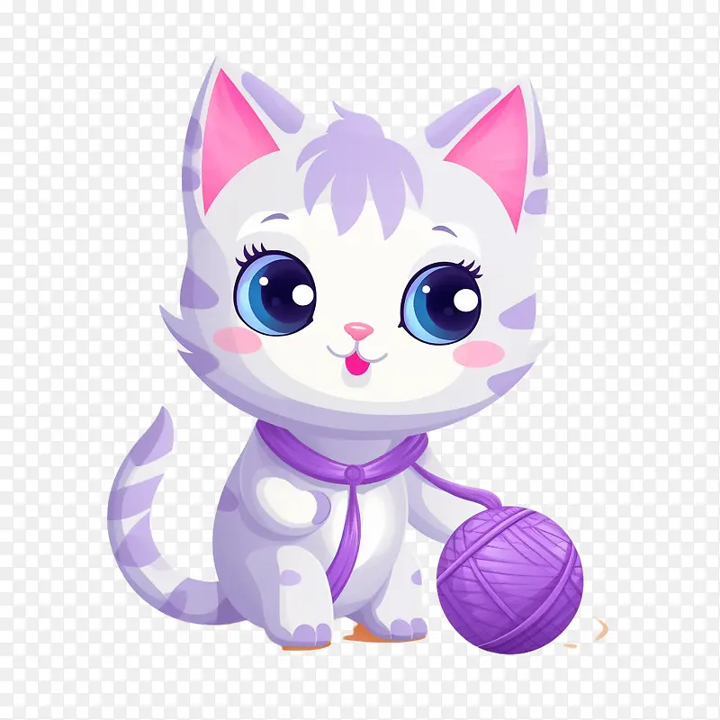 猫玩毛线球-猫玩毛线球猫可爱的小猫可爱