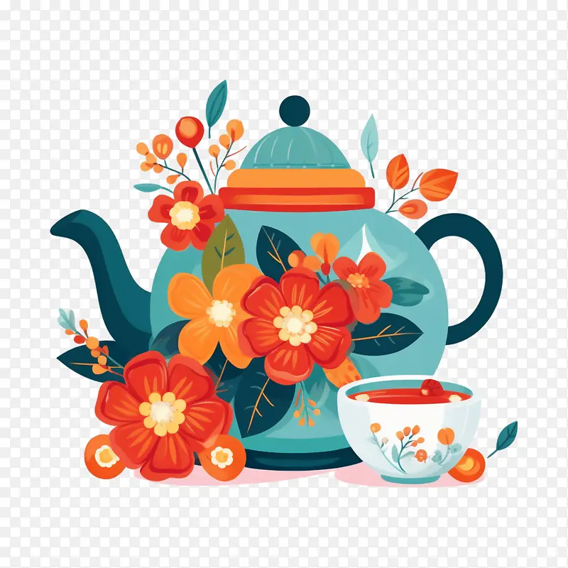 茶壶-插花