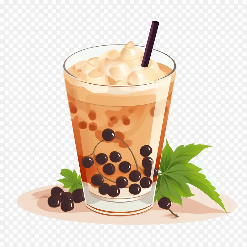 珍珠奶茶-巧克力