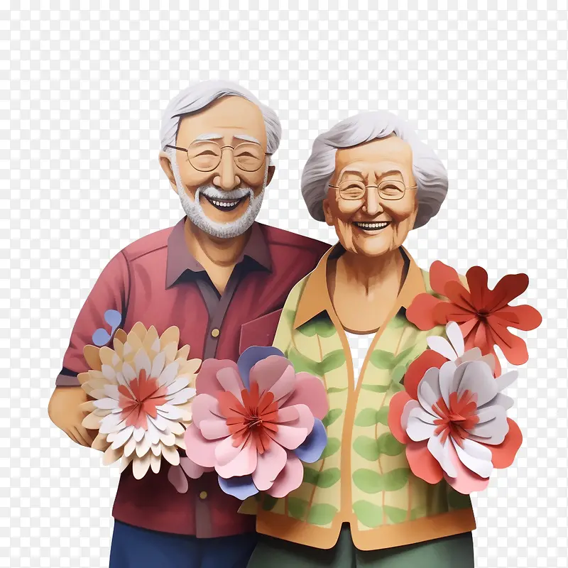 国际老年人日-国际老年人日老年人祖父母年长夫妇