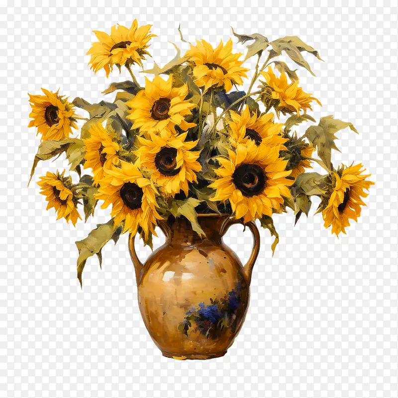 国家向日葵日-国家向日葵日向日葵花瓶里的花黄色