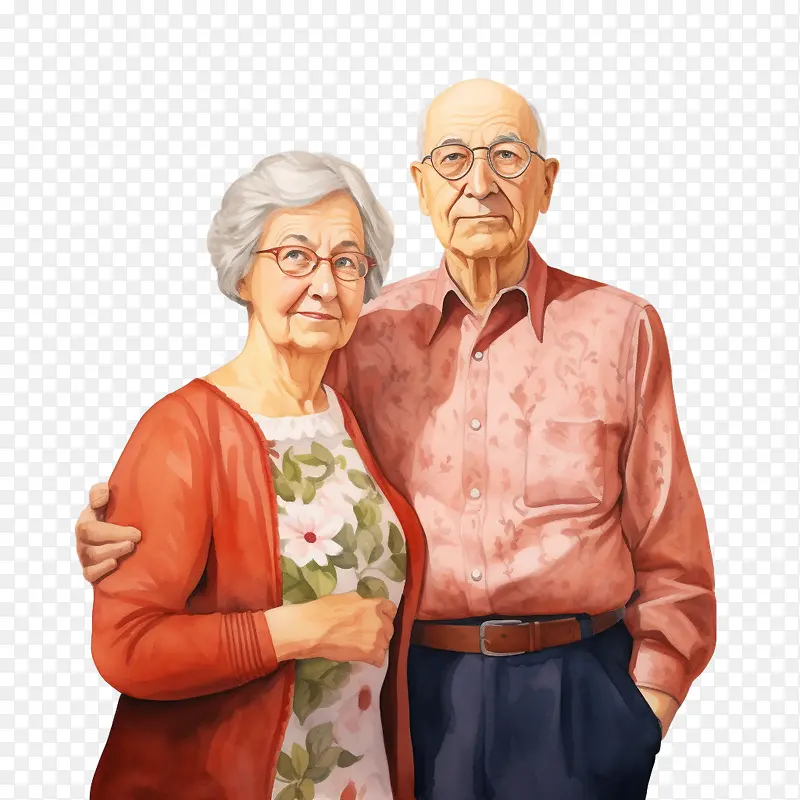 国际老年人日-国际老年人日老年人祖父母年长夫妇