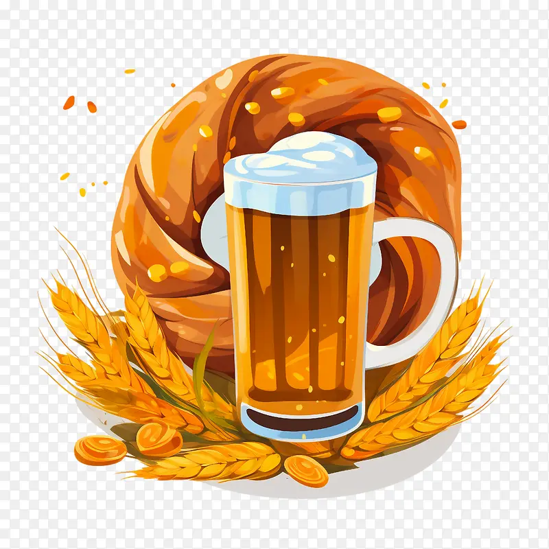 慕尼黑啤酒节啤酒-小麦