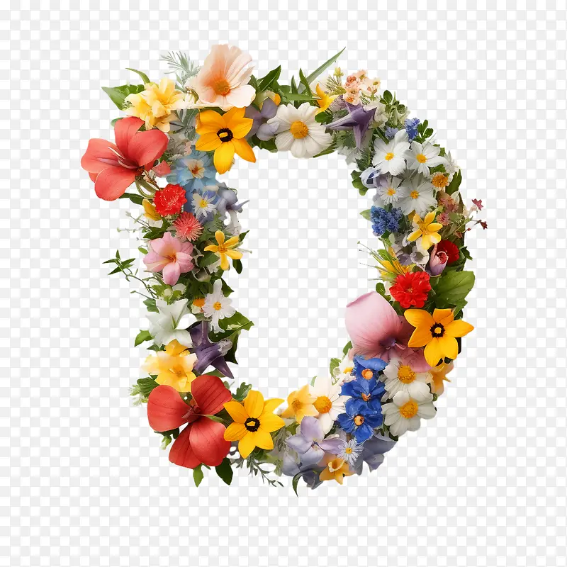 字母d-字母d鲜花花束植物新鲜