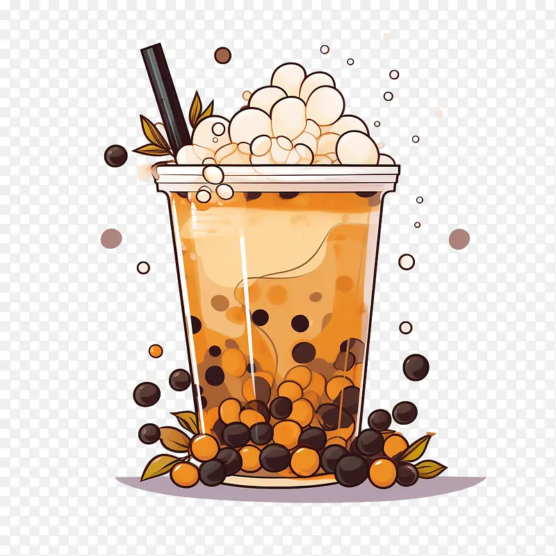 珍珠奶茶-珍珠奶茶