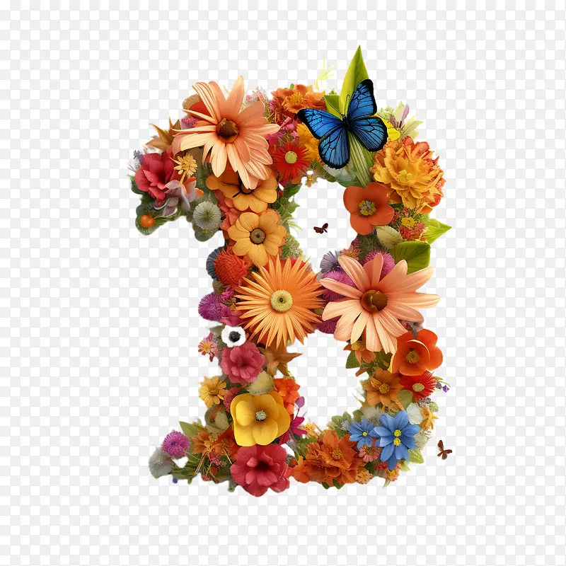 字母b-字母b花束鲜花插花多彩