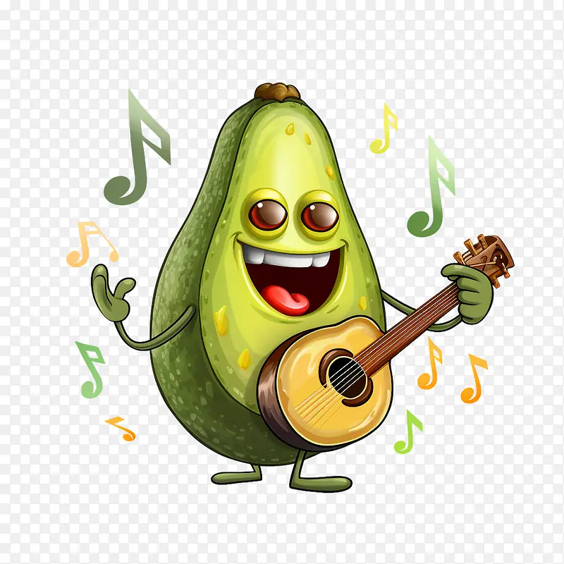 全国鳄梨日-音符