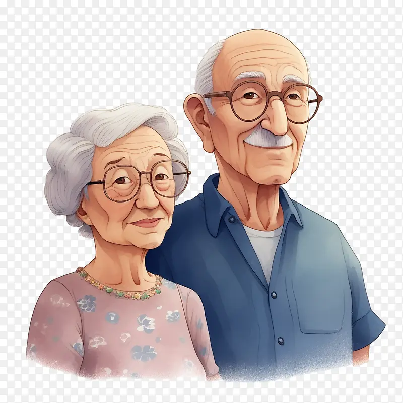 国际老年人日-国际老年人日老年老年夫妇夫妇祖父母