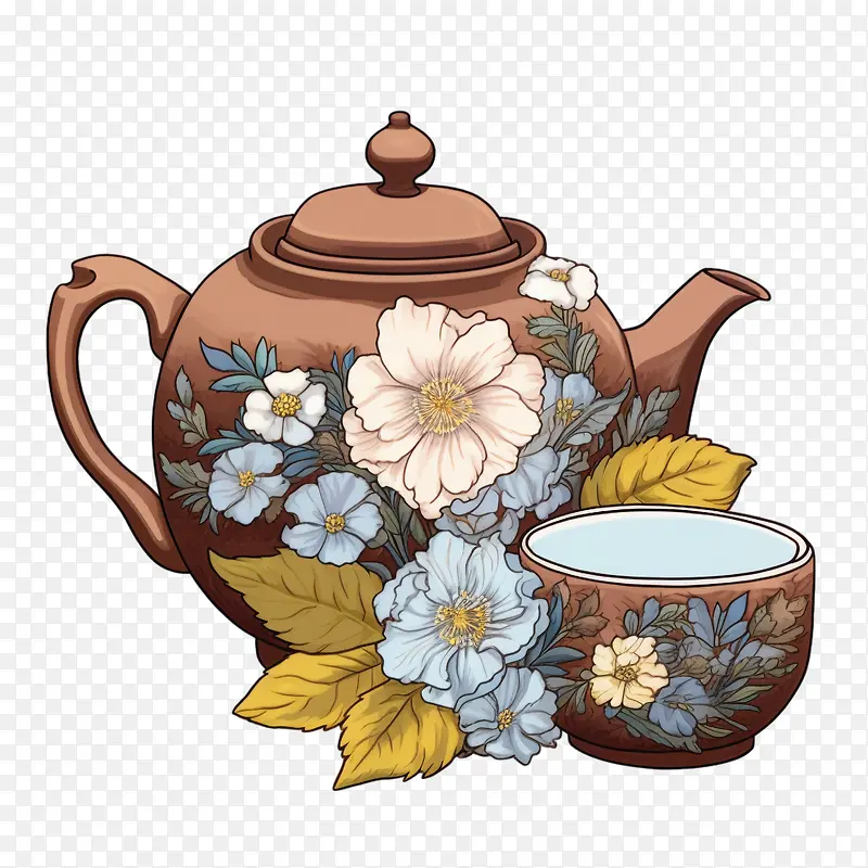茶壶-花艺设计