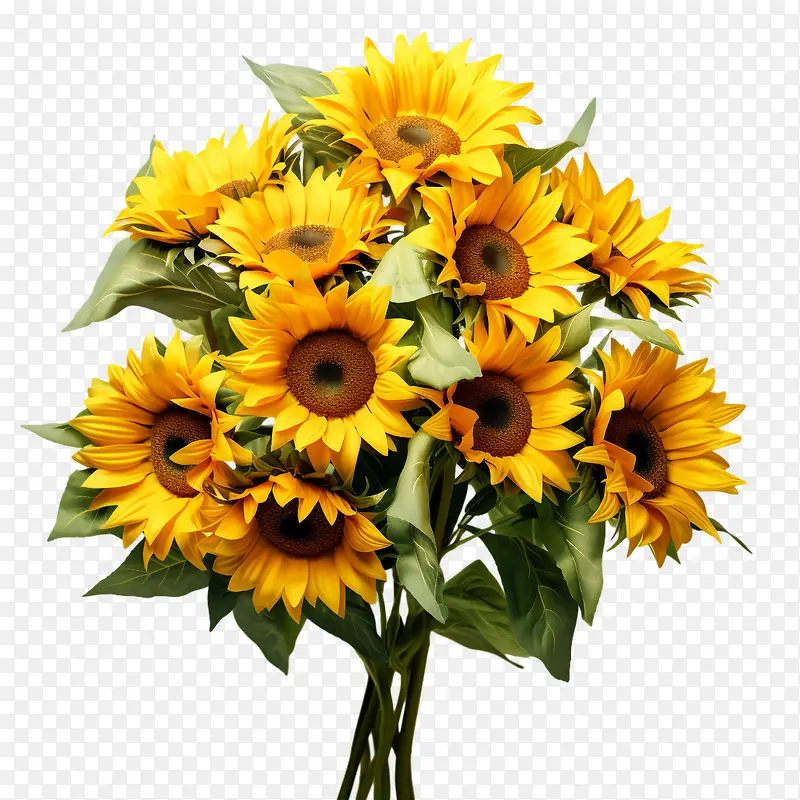 国家向日葵日-国家向日葵日向日葵黄色花束花瓶