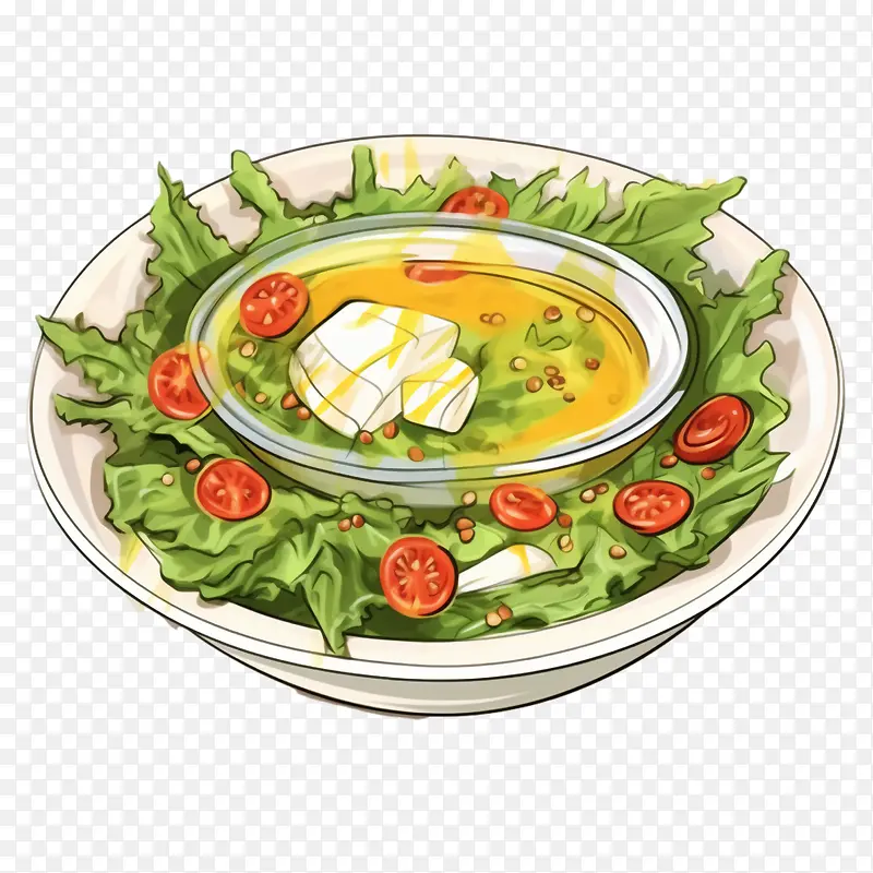 沙拉-橄榄油