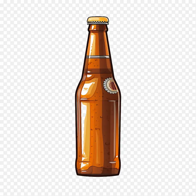 啤酒瓶-啤酒瓶啤酒玻璃瓶棕色酒精