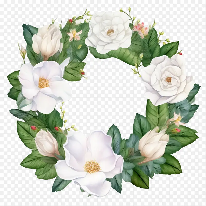 栀子花环-花环