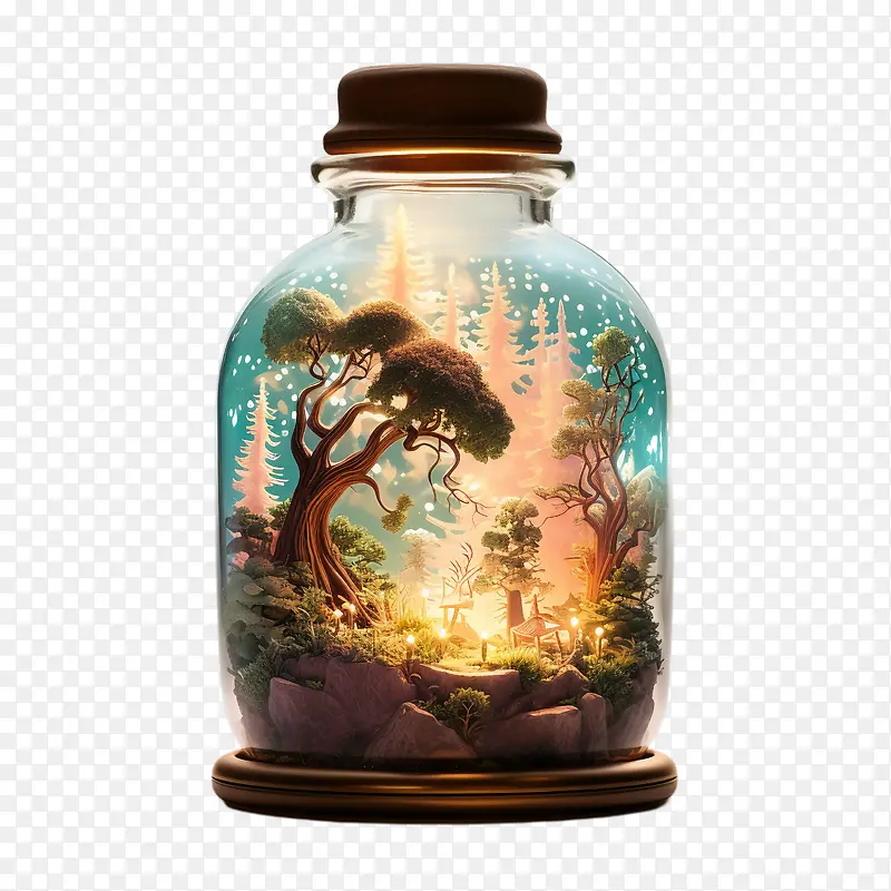 许愿瓶-许愿瓶森林神秘魔法魔法
