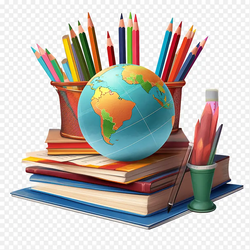 国际扫盲日-学校用品