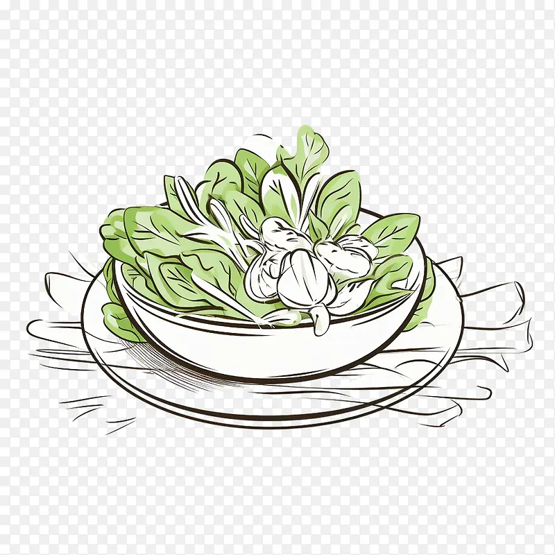 沙拉-健康食品