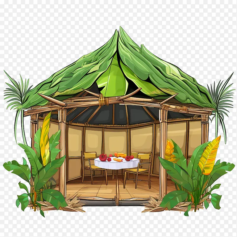 住棚节-棕榈树