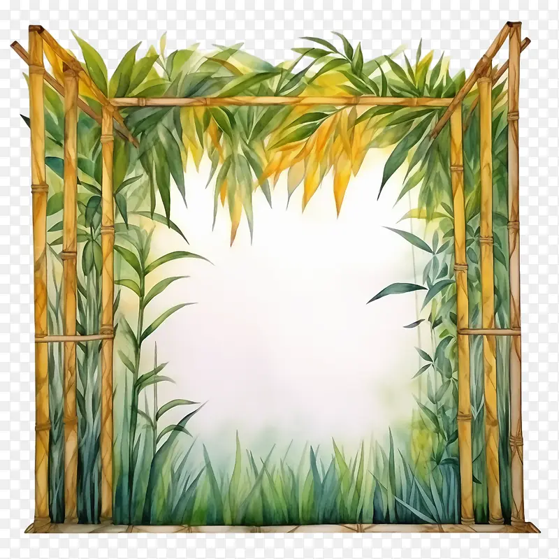 住棚节框架-竹框架