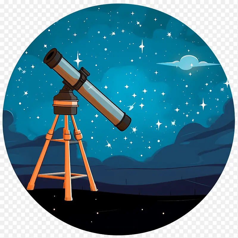 天文日-天文日天文望远镜夜空星座