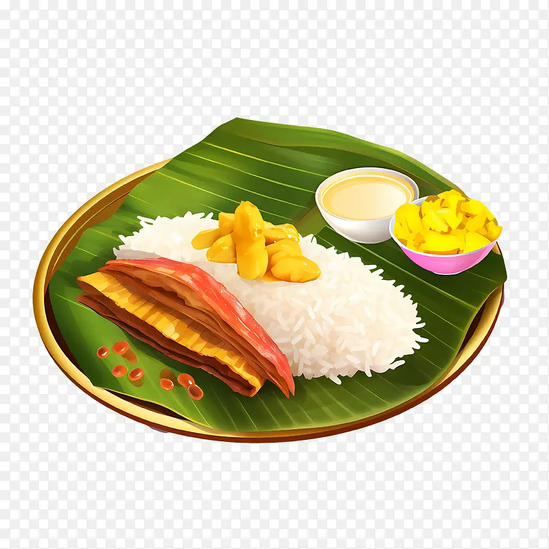 OnamSadya食物-椰子