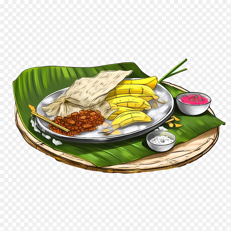 OnamSadya食物-椰子