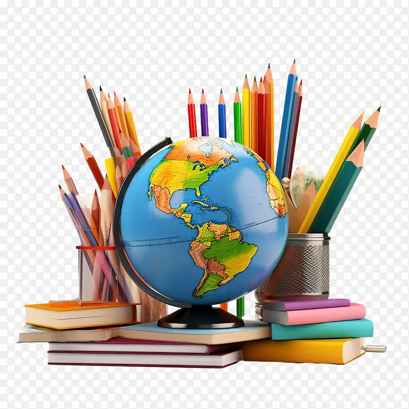 国际扫盲日-学校用品