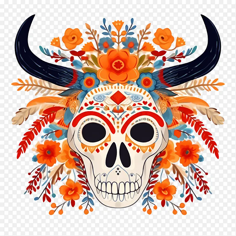 diadelosmuertos-花冠