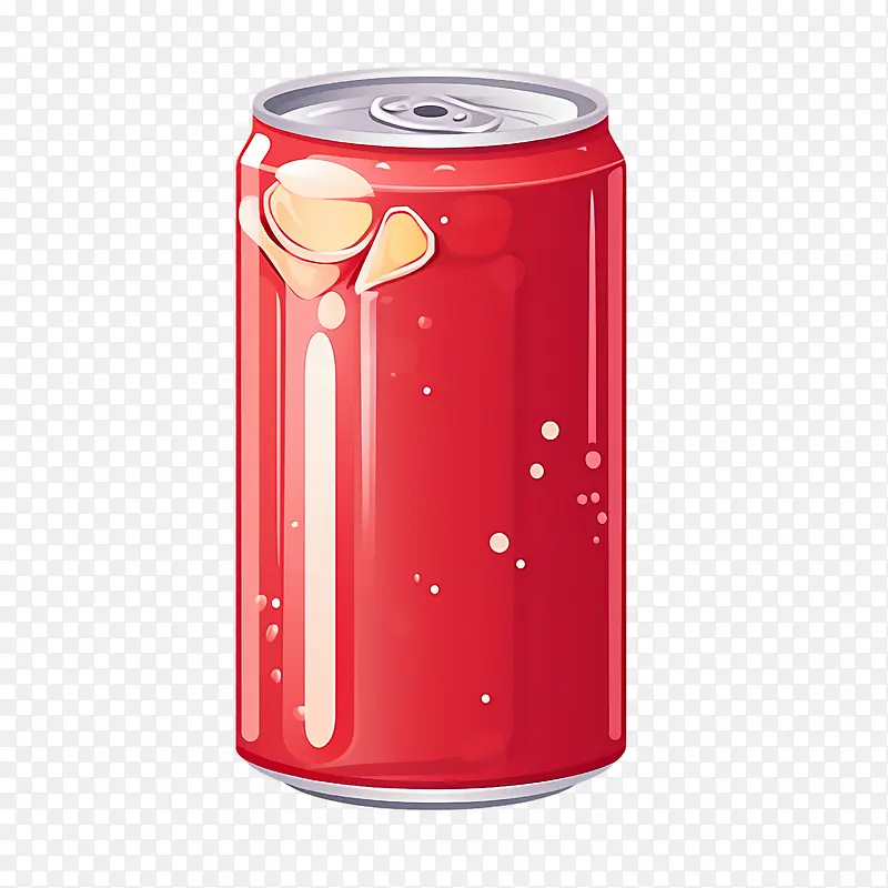 可乐罐-可乐罐汽水罐红色塑料碳酸