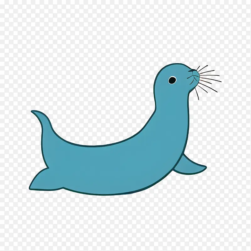 海豹-海豹水生动物海獭毛皮海豹