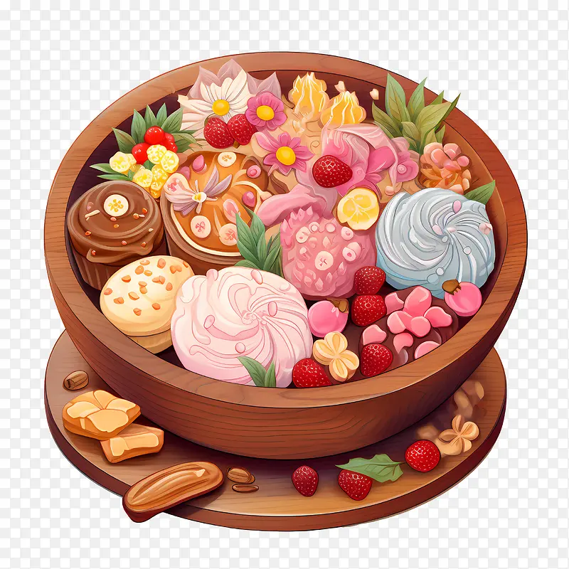 万圣节糖果碗-洒