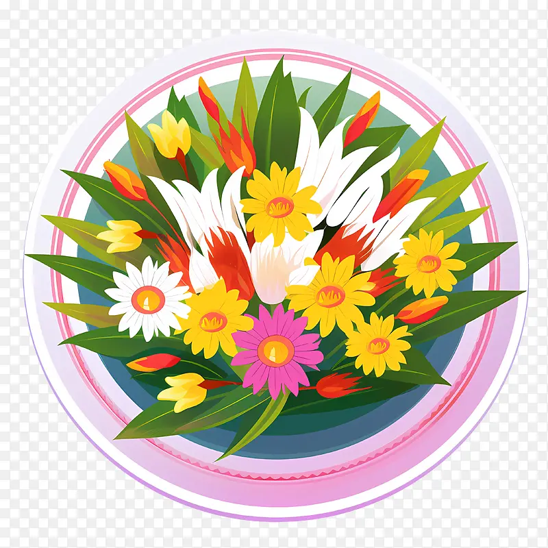 Onam花兰戈里-鲜花花束