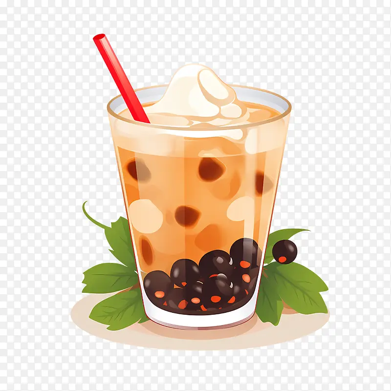 珍珠奶茶-咖啡