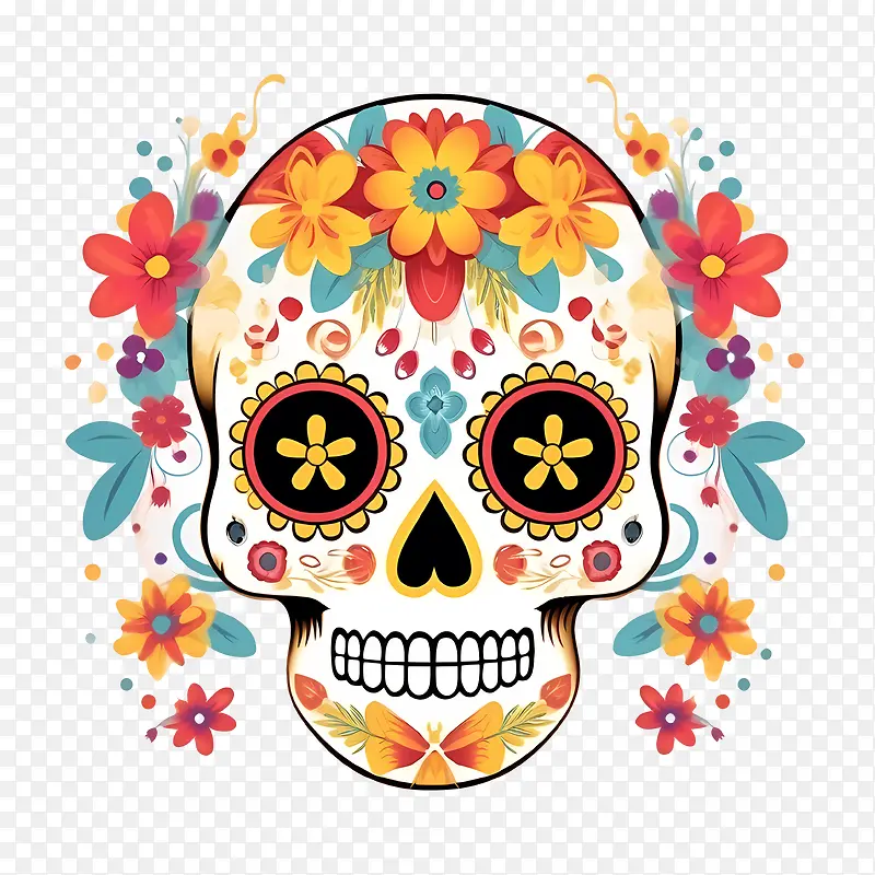 diadelosmuertos-花冠