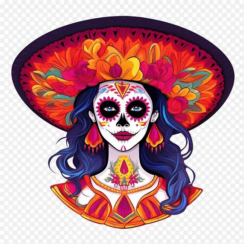 diadelosmuertos-花冠