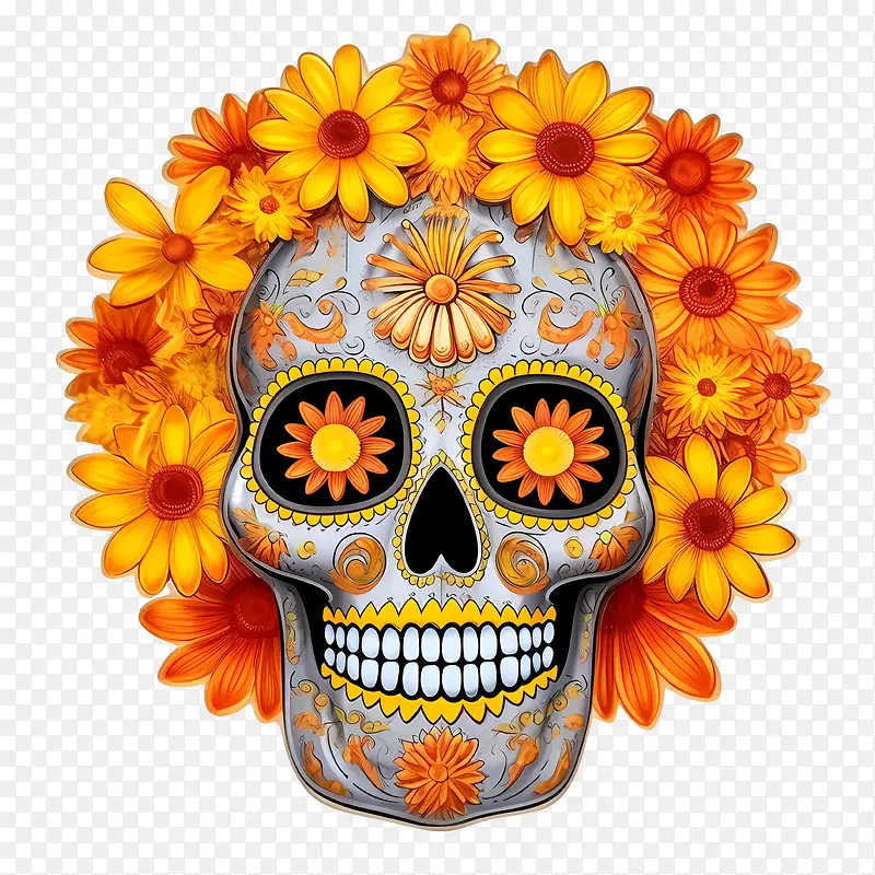 diadelosmuertos-花冠