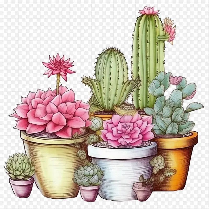 多肉植物-仙人掌