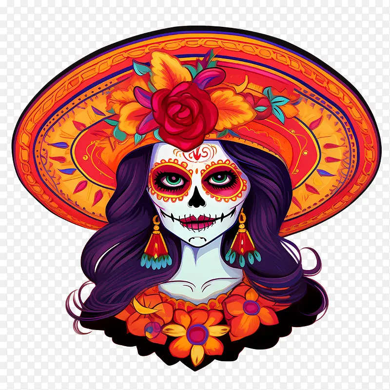 diadelosmuertos-花冠