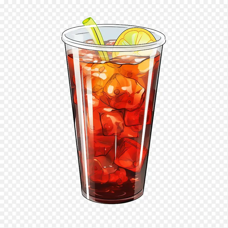 苏打可乐——夏日饮品