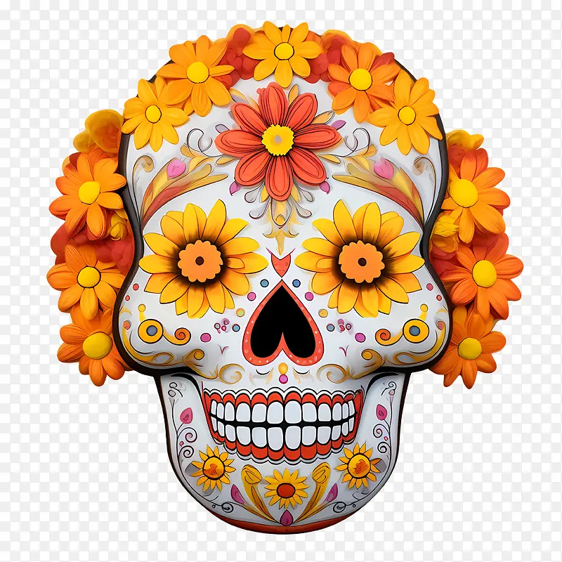 diadelosmuertos-花冠