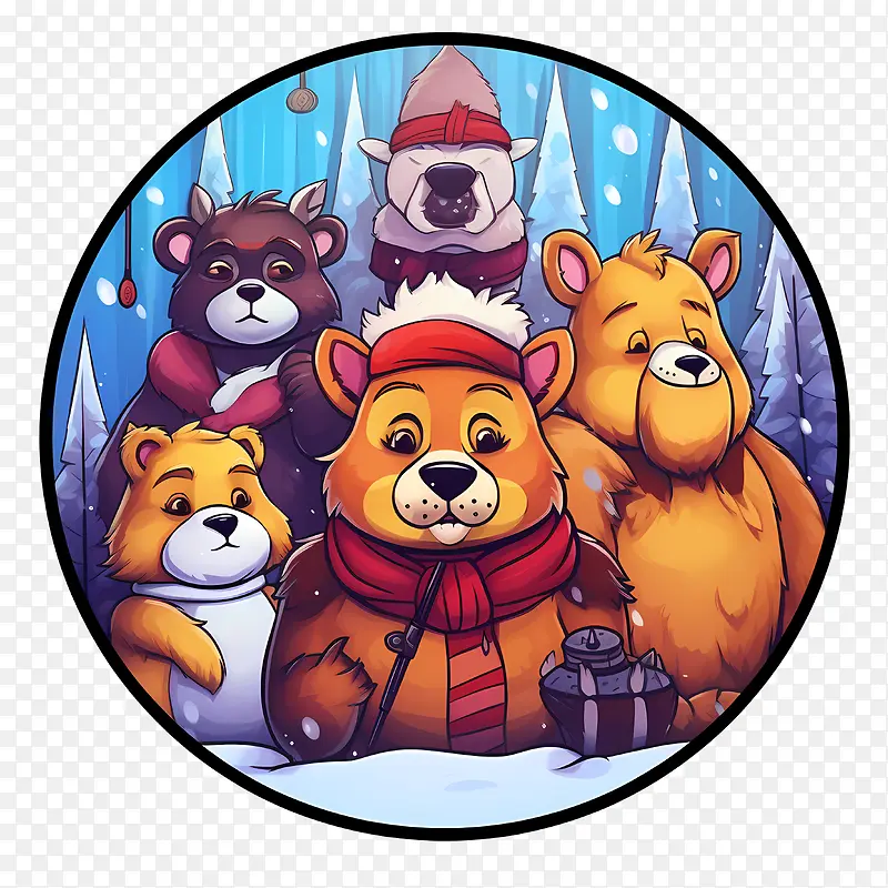 玩具熊的五夜后宫-玩具熊的五夜后宫可爱的小熊冬天的雪