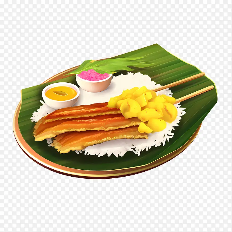 OnamSadya食物-椰子