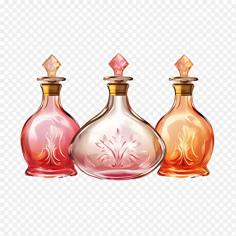 香水瓶-香水瓶香水瓶玻璃瓶华丽瓶装饰瓶
